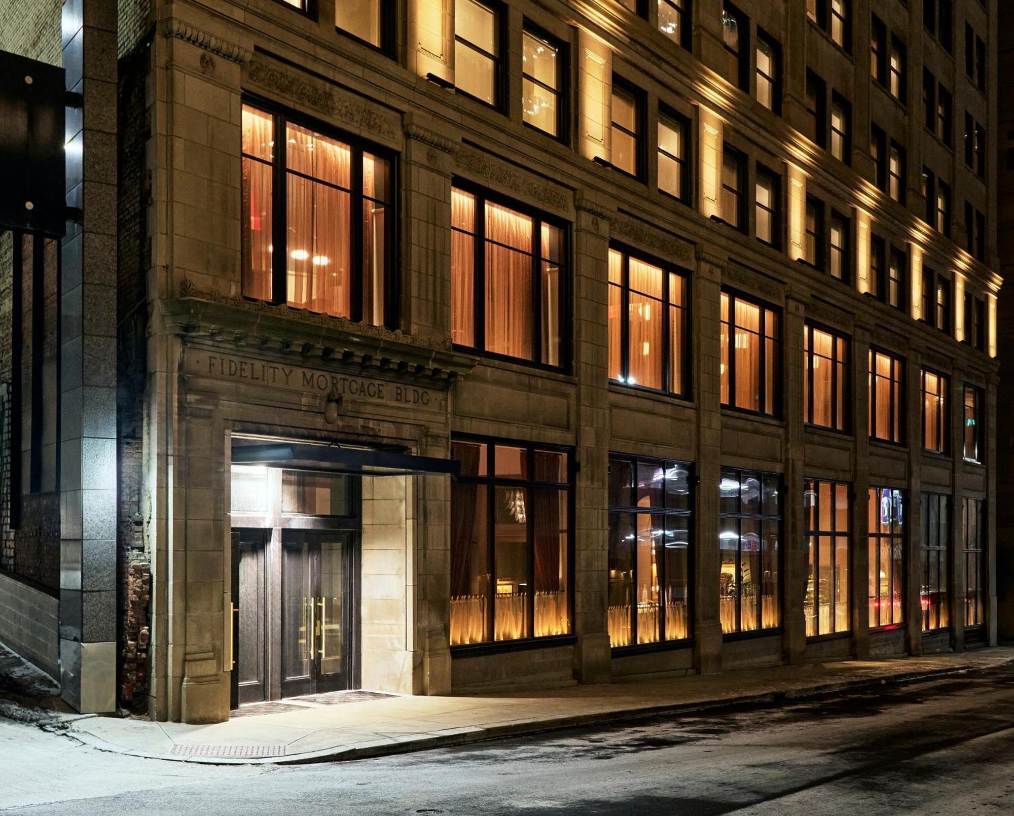 Fidelity Hotel Кливланд Екстериор снимка